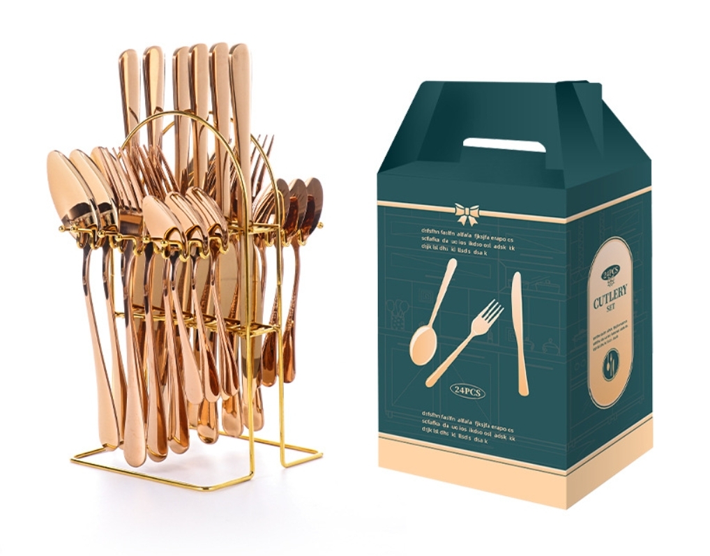 set ช้อนส้อมมีดสแตนเลส