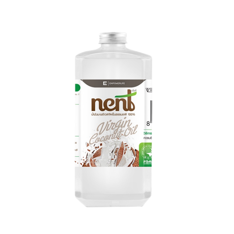 Nent น้ำมันมะพร้าวสกัดเย็น 100 ml.