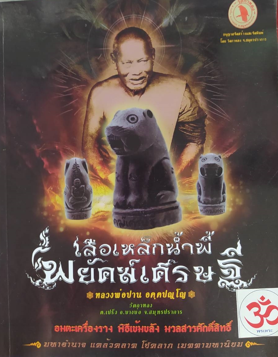 หนังสือ เสือเหล็กน้ำพี้พยัคฆ์เศรษฐีหลวงพ่อปาน อคฺคปญฺโญ