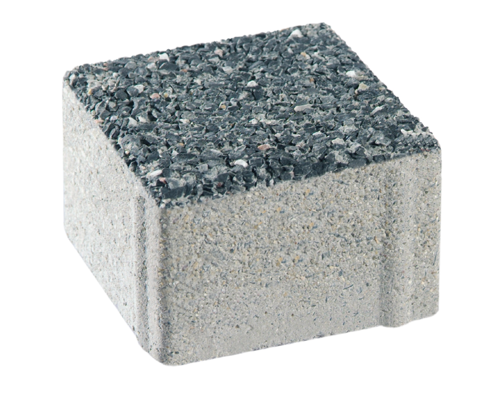 บล็อกปูพื้น เอสซีจี รุ่น ลากูน่า (แพค) ขนาด 10 x 10 x 6 ซม.สีดำ