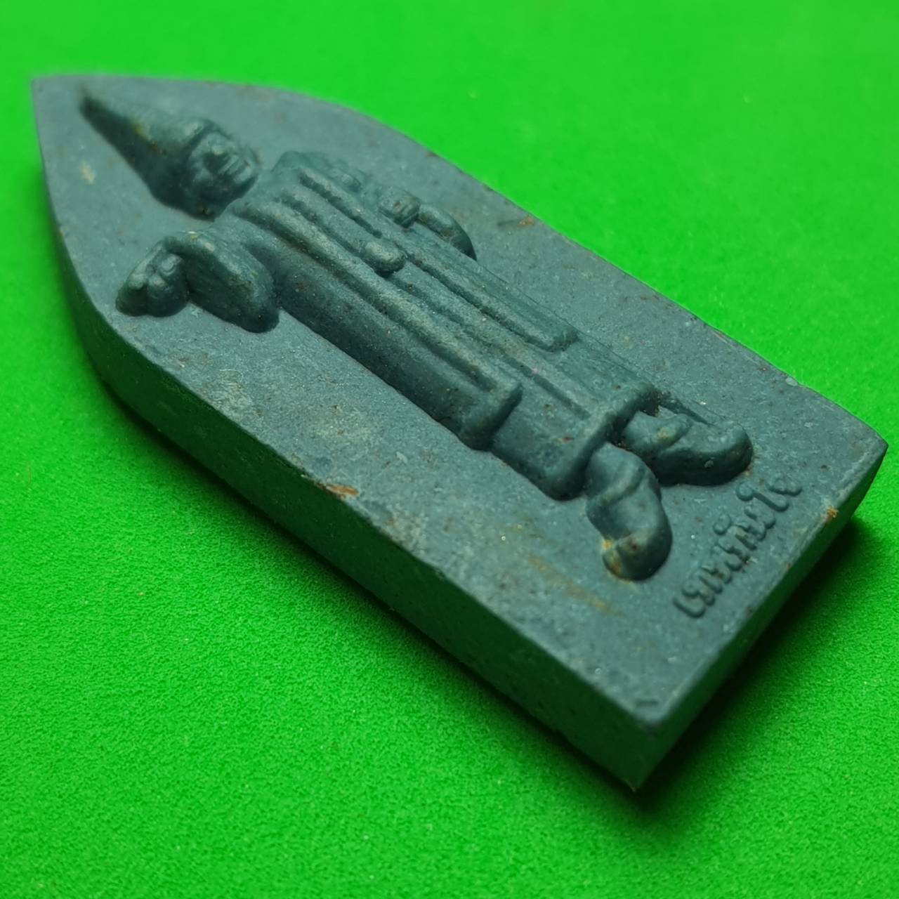 พระเครื่อง เทพทันใจ รุ่น เปรี้ยงสมปรารถนา สีฟ้า เทพทันใจพม่า เทพทันใจ พระแท้ พระเทพทันใจ จี้เทพทันใจ