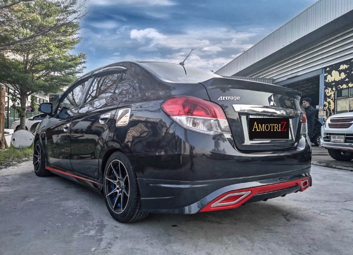 Mitsubishi Attrage 2013 bodykits by Amotriz