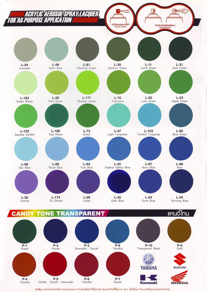 สีสเปรย์ leyland