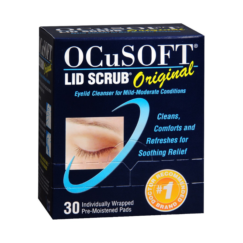 Ocusoft lid scrub original pads 30 pads