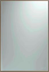 MC202 กระจกกรอบอะลูมิเนียม สีบรอนซ์ทอง (เล็ก) 500 x 700 มม.