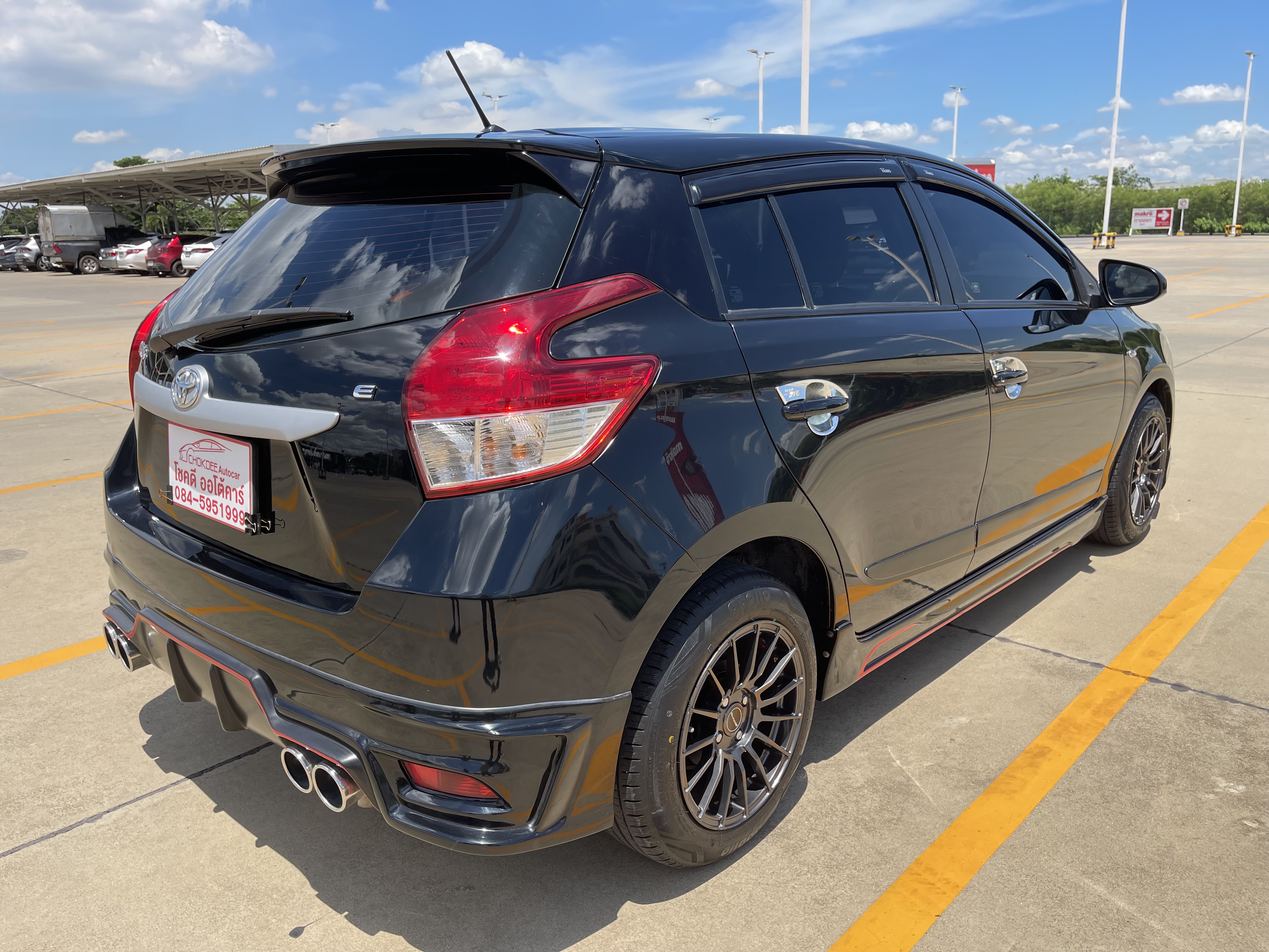 Toyota Yaris 1.2 E At 2017 ดำ