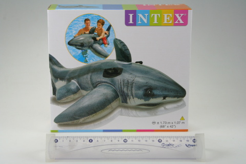 Intex 57525 Great White Shark แพปลาฉลาม สีเทา เหมือนจริง