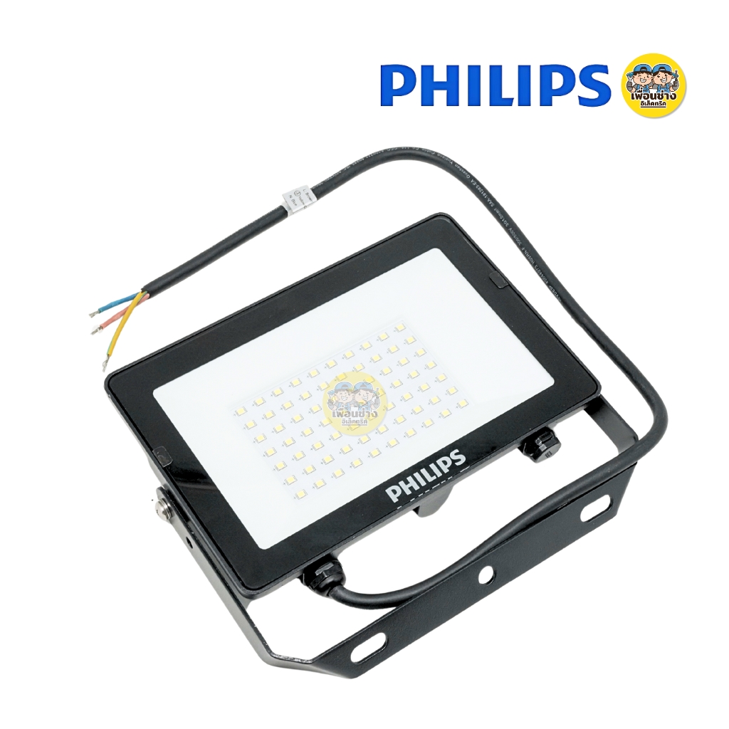 Philips โคมไฟฟลัดไลท์ รุ่น BVP150 G3 10W 20W 30W 50W Floodlight LED สปอร์ตไลท์ กันน้ำ IP65 แสงขาว แสงวอร์ม