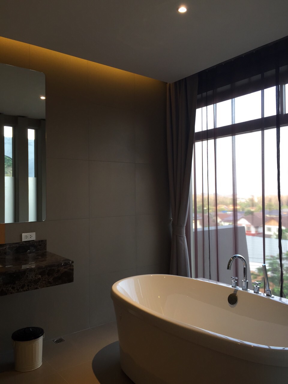 For Rent : Chalong, Private Pool Villa, Modren Style, 4 Bedrooms, Mountain view.