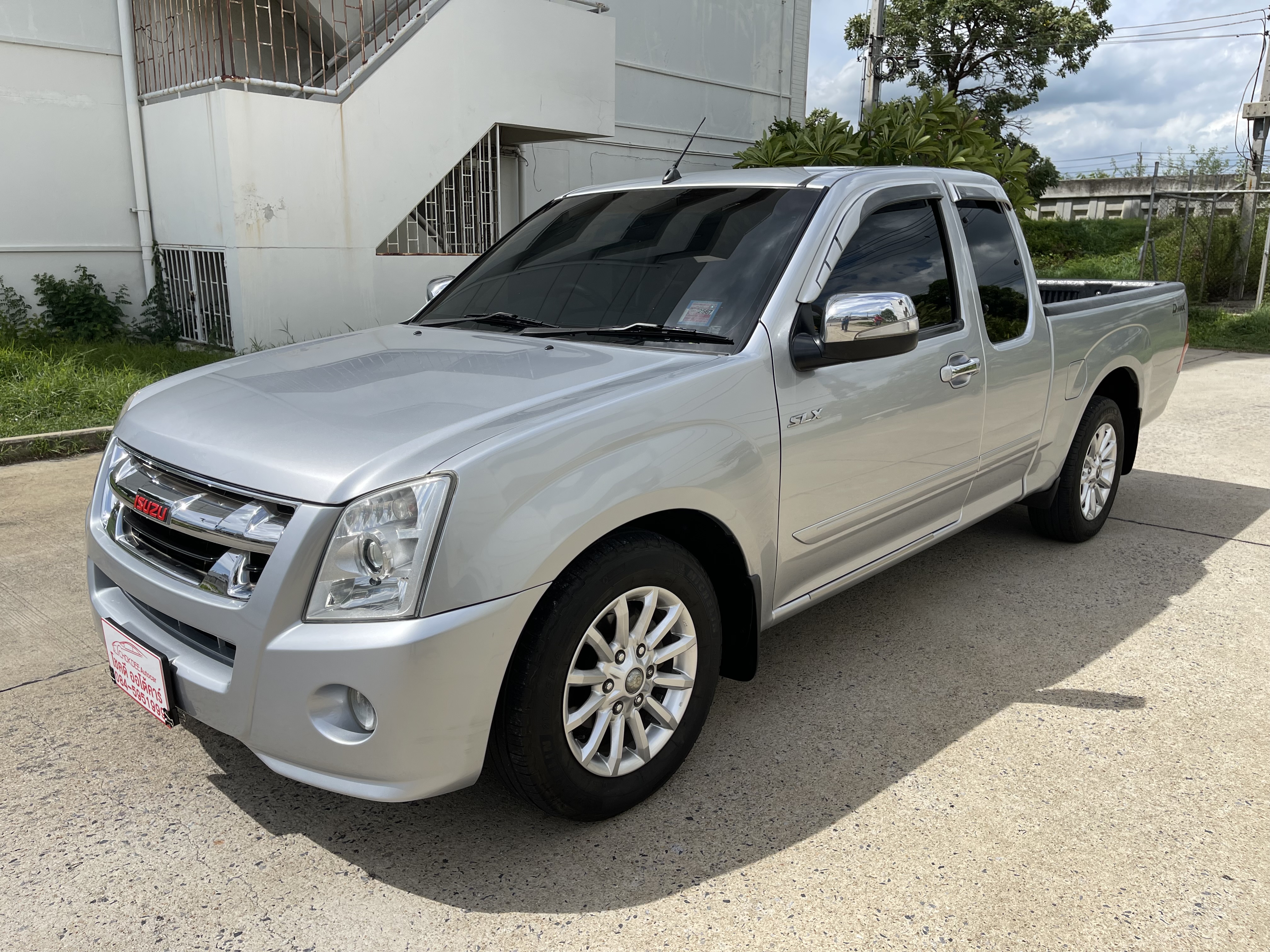 Isuzu Dmax Cab SLX 3.0 Abs Airbag Navi At 2010 เงิน