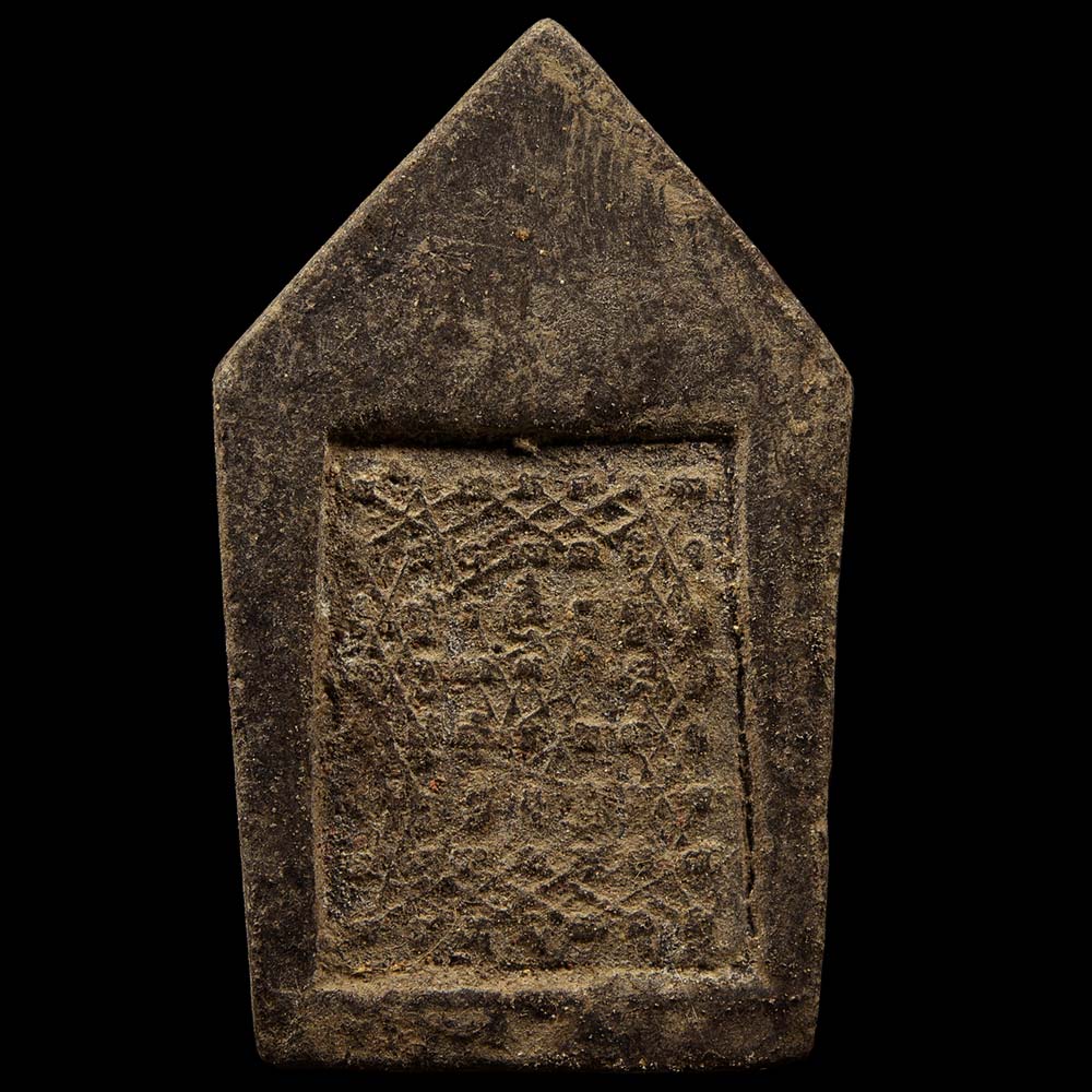 ขุนแผนเกราะเพชร เนื้อผงใบลาน ปี19