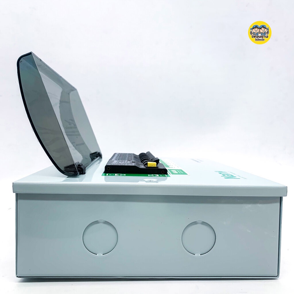 ตู้คอนซูมเมอร์ยูนิต PLUG ON NANO 6 ช่อง (ปลั๊กออน) เมนธรรมดา / กันดูด RCBO คอนซูมเมอร์ ตู้กันดูด ตู้ควบคุมคุมไฟ ตู้โหลดกันดูด PLUG ON