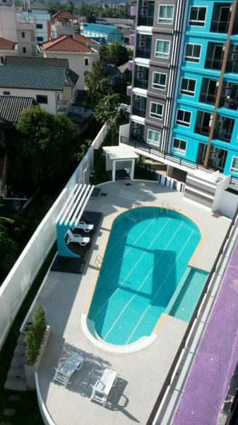 For Sales: Kathu The Scene condominium 8th Floor 1 bedroom38SQm. Corner Side Moutain View