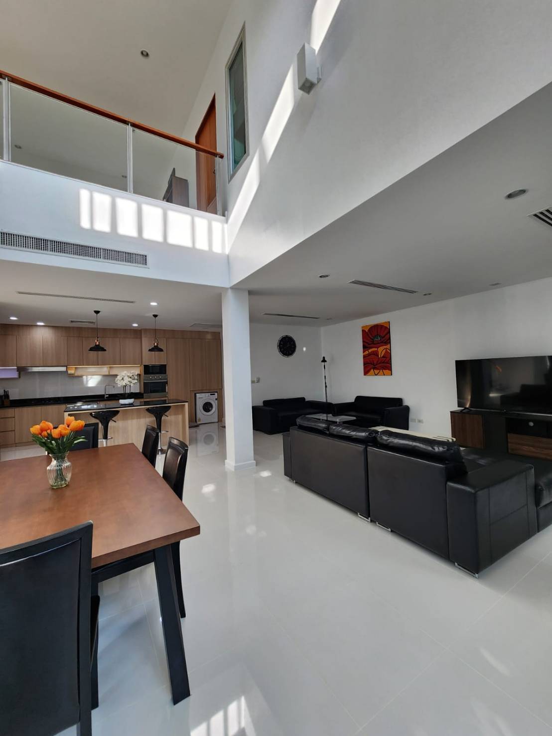 For Rent : Chalong, 3-Story Town House, 3 Bedroom 3 Bathroom