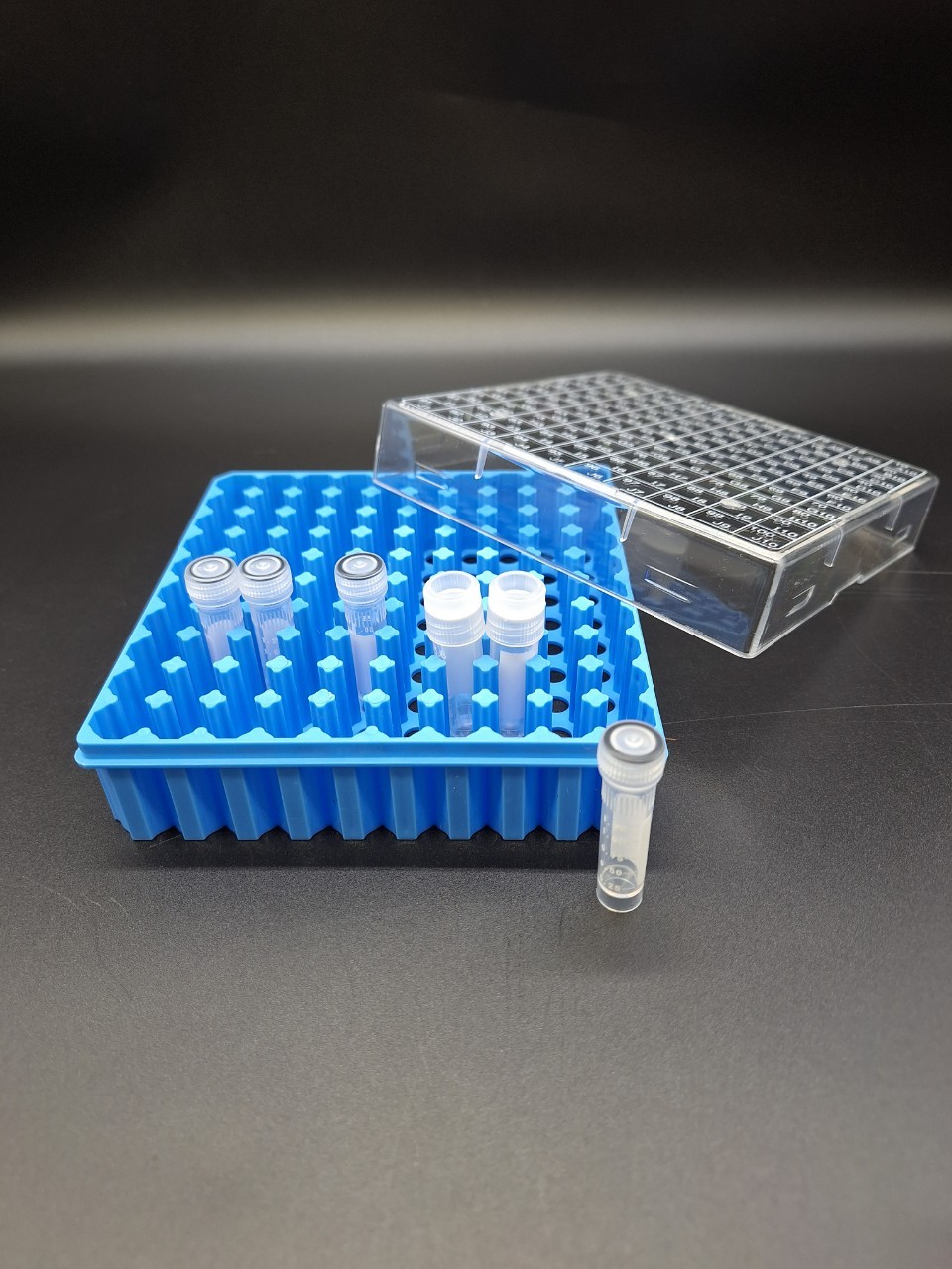 กล่องเก็บหลอดเก็บตัวอย่างไครโอทิวบ์ , Cryo tube (Cryo Storage Boxes, PC) 25 , 81 , 100 well