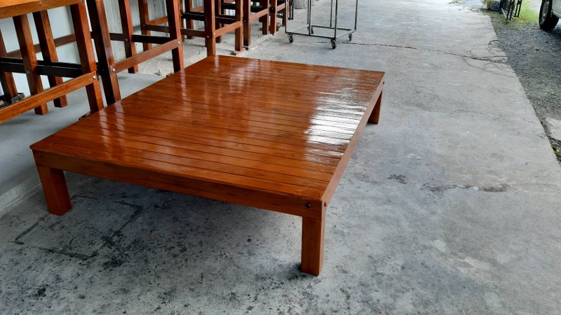 เตียงเเคร่ 5 ฟุต ขนาด 150x200 สูง 40 ซม.