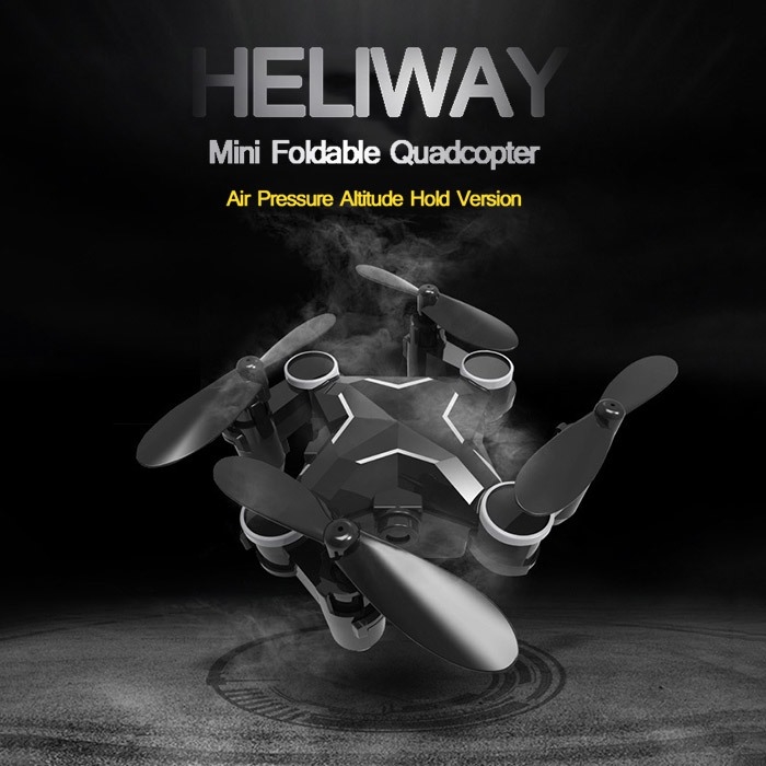 โดรนจิ๋ว HELIWAY 901 HS ติดกล้องถ่ายภาพสดผ่านมือถือ, ขีดเส้นบินได้ตามต้องการ
