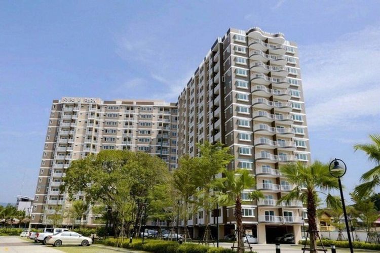 For Rent : Supalai Park @Phuket City, 1 Bedrooms 1 Bathrooms, 6th flr.