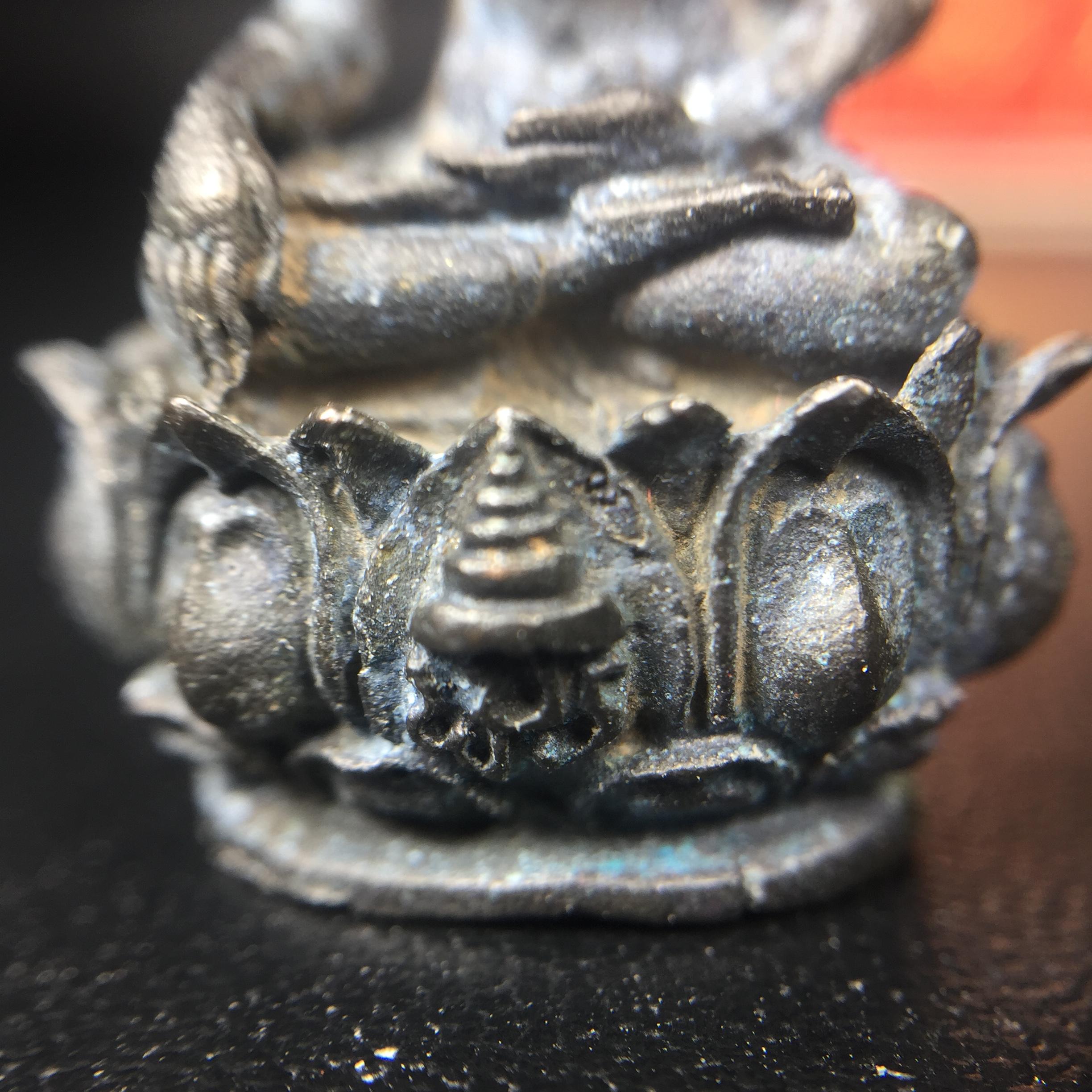 พระกริ่งบุพพาภิมงคล วัดบุพพาราม ปี2519 เนื้อนวโลหะ(***พระดีที่พ่อสร้างและพระราชทานนาม***)(ในหลวง ร.9 เสด็จเททอง)