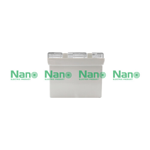 กล่องกันน้ำ ฝาใส Nano 2x4 แนวตั้ง ฝาใส 406C