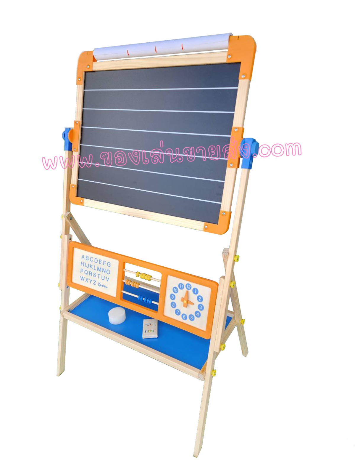 กระดานศิลปะ + แม่เหล็ก มัลติฟังก์ชั่น (แบบพลิกกลับได้)
