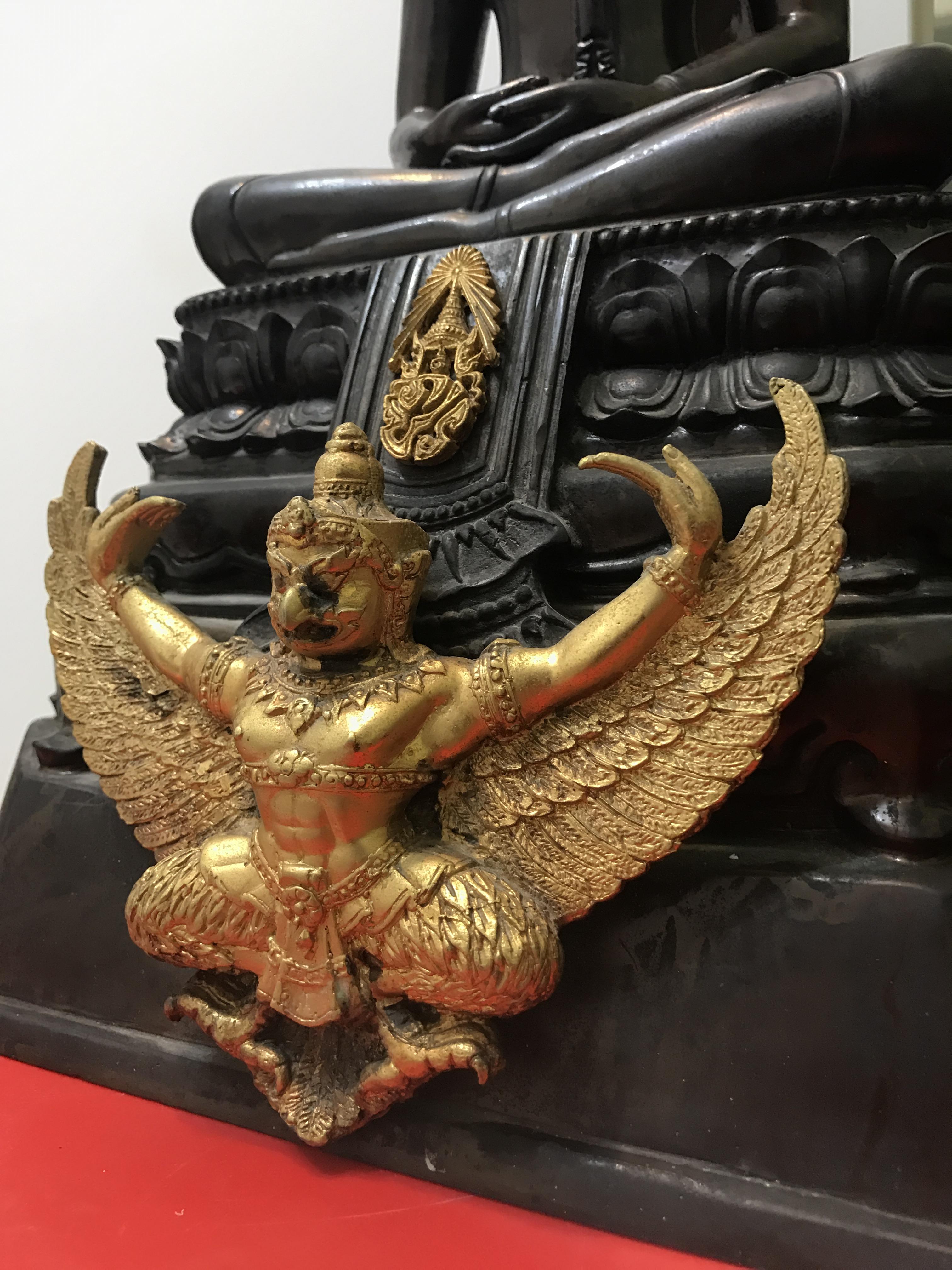 พระบูชา ภปร. วัดทุ่งสีกัน ในหลวงทรงเสด็จเททอง หน้าตัก 9 นิ้ว ปี2525