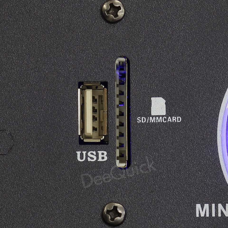 ตู้ลำโพง ลำโพงปาร์ตี้ 15นิ้ว 80W SOUNDMILAN รุ่น T15