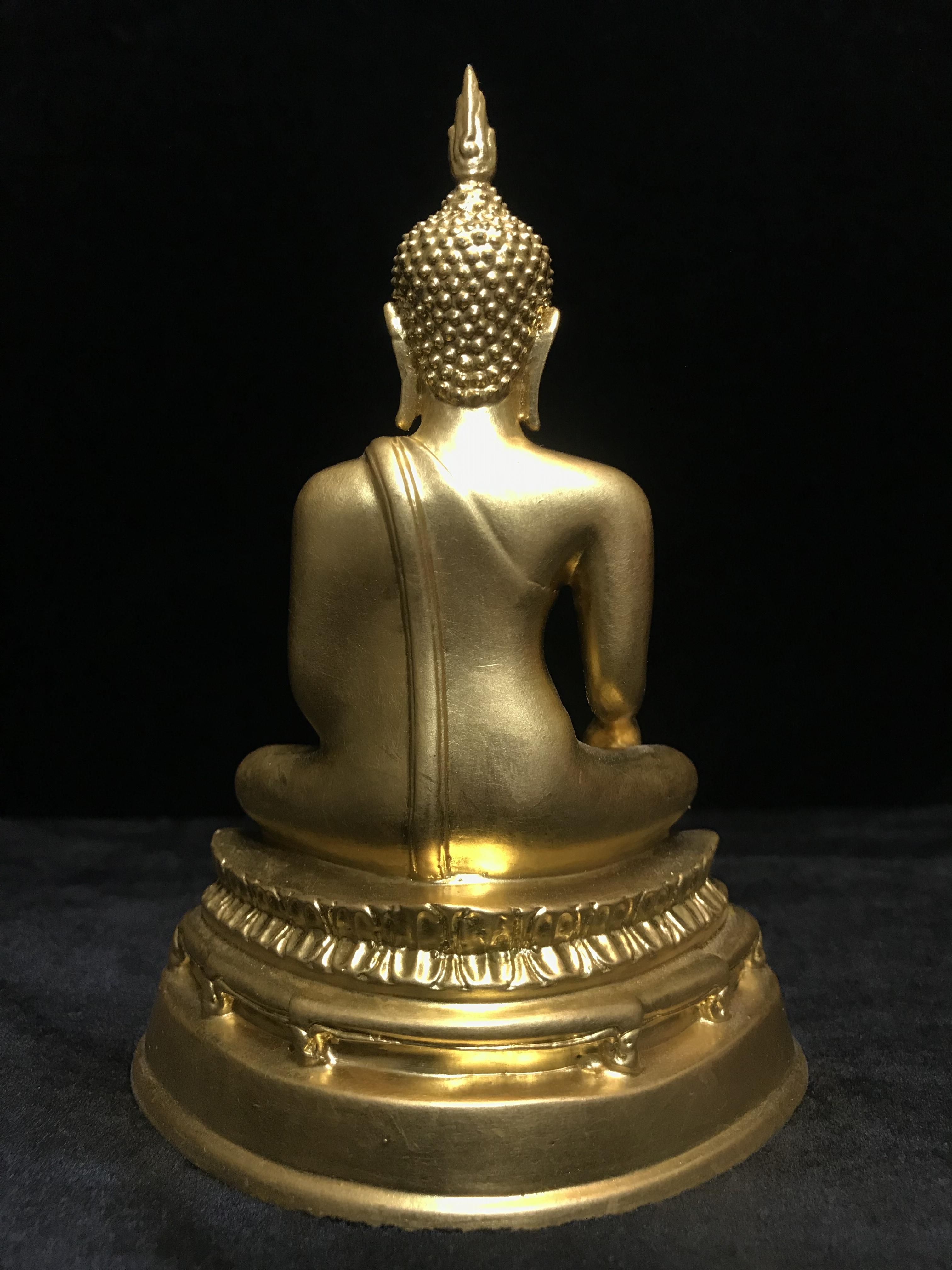 สมเด็จพระพุทธญาณนเรศวร์ วัดญาณสังวรารามวรมหาวิหาร ปี2529 (รุ่นแรกหายาก) หน้าตัก 3นิ้ว ปิดทอง