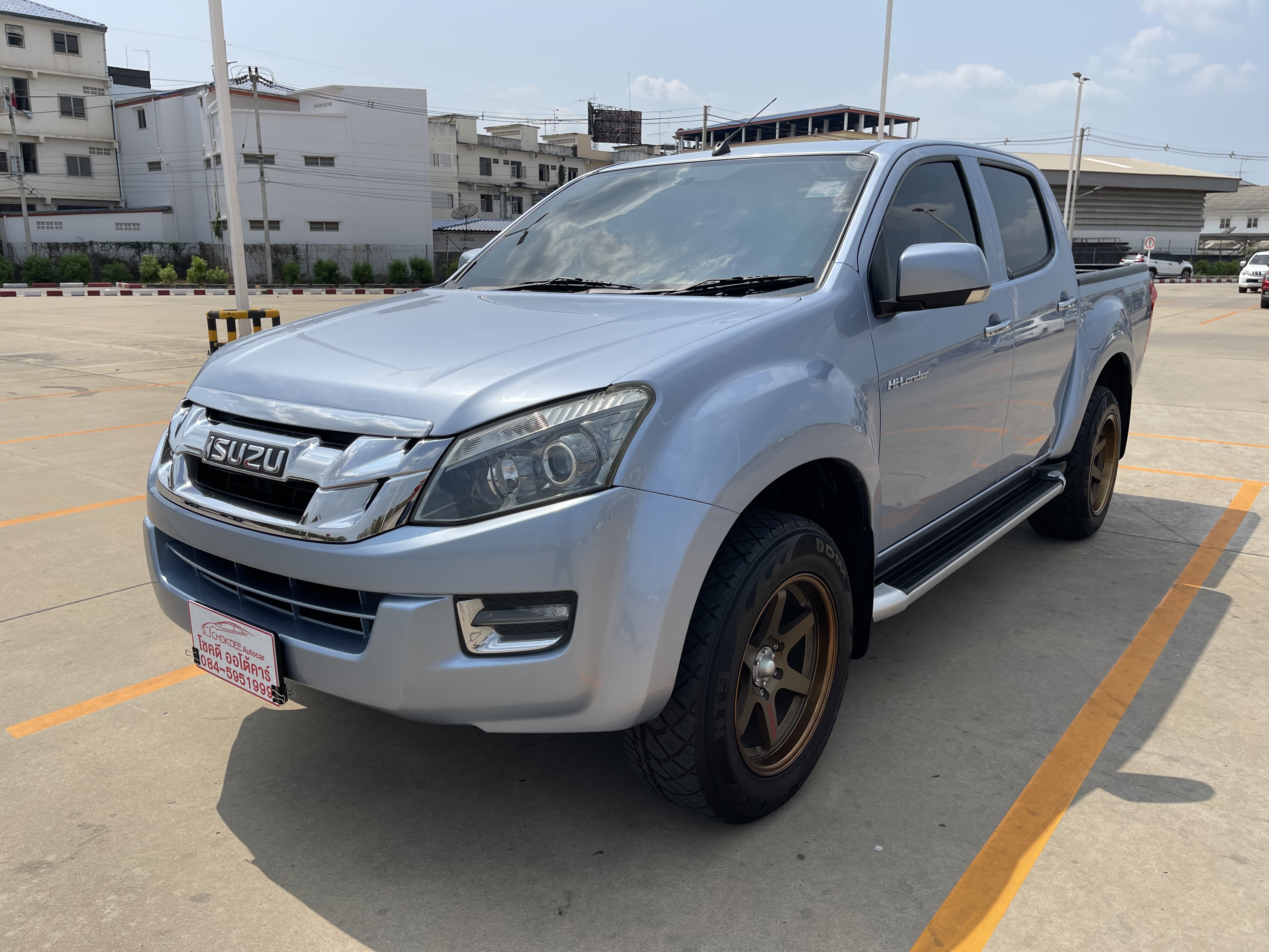 Isuzu Dmax All New 4ประตู Hi-Lander 2.5 Vgs Z 2015 ฟ้า