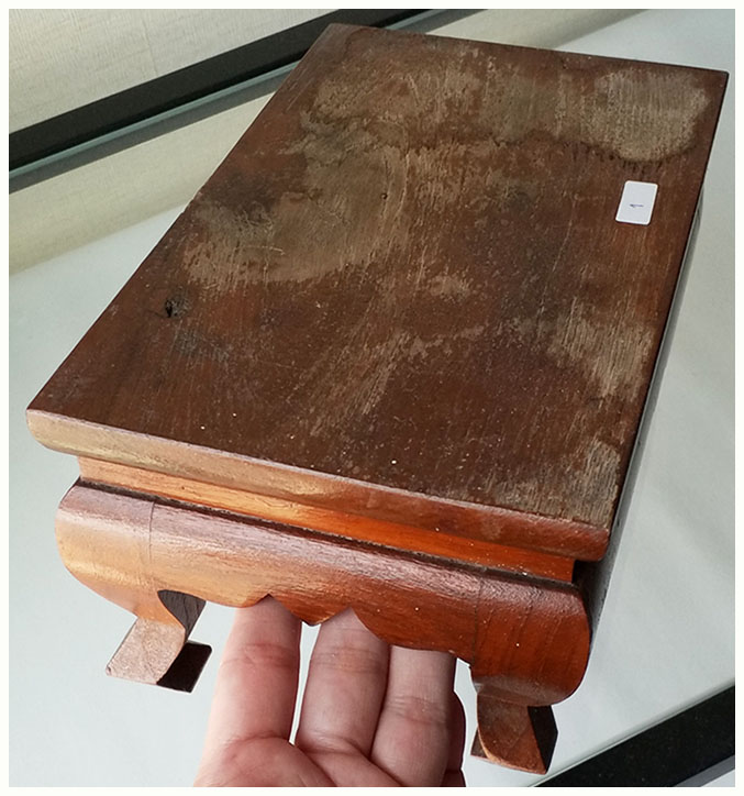 โต๊ะยอด ตั่ง ฐานไม้เล็ก(โต๊ะหมู่แบบแยกชิ้น)No.2หมด