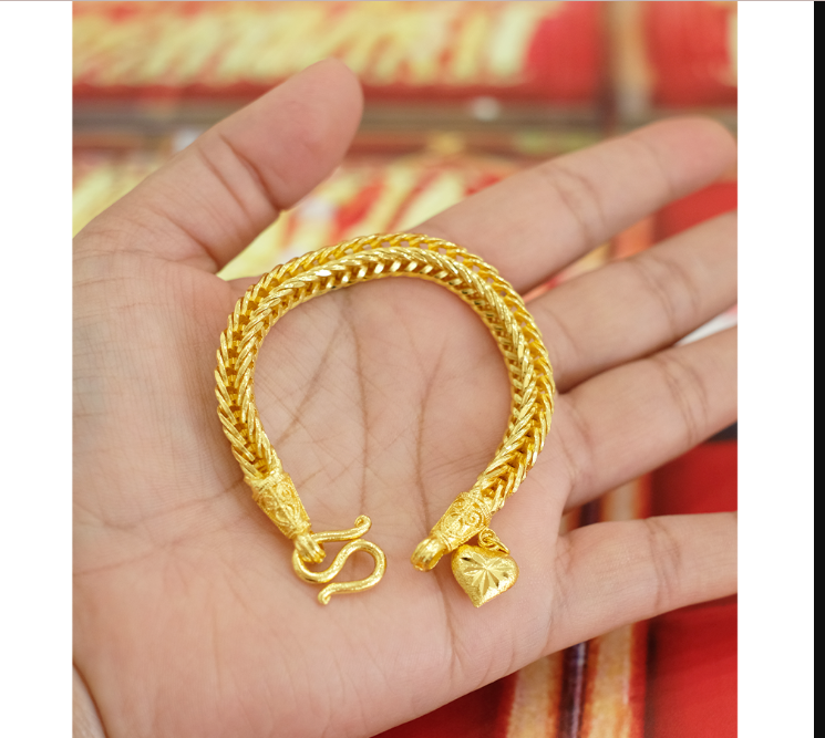 สร้อยข้อมือ สี่เสา 2 บาท รหัส 115