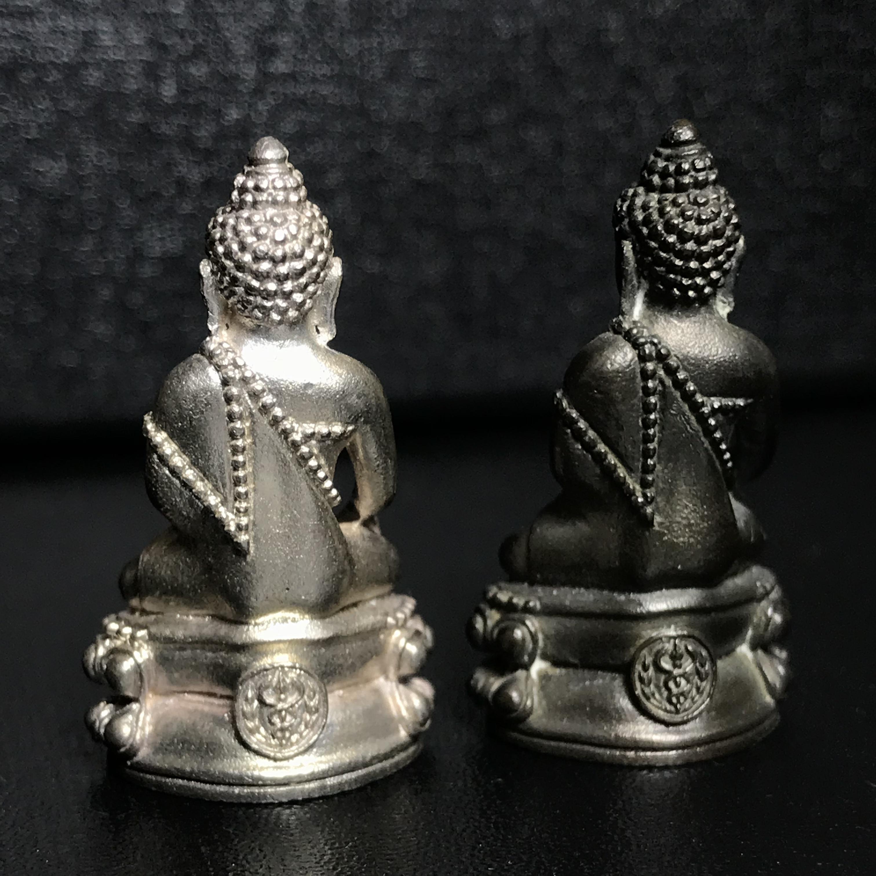 พระกริ่งศิรากาศ(คุ้มเกล้าฯ) ภปร. รพ.ภูมิพล ปี2522 เนื้อเงิน+เนื้อนวโลหะ (ในหลวงรัชกาลที่9เสด็จเททอง)