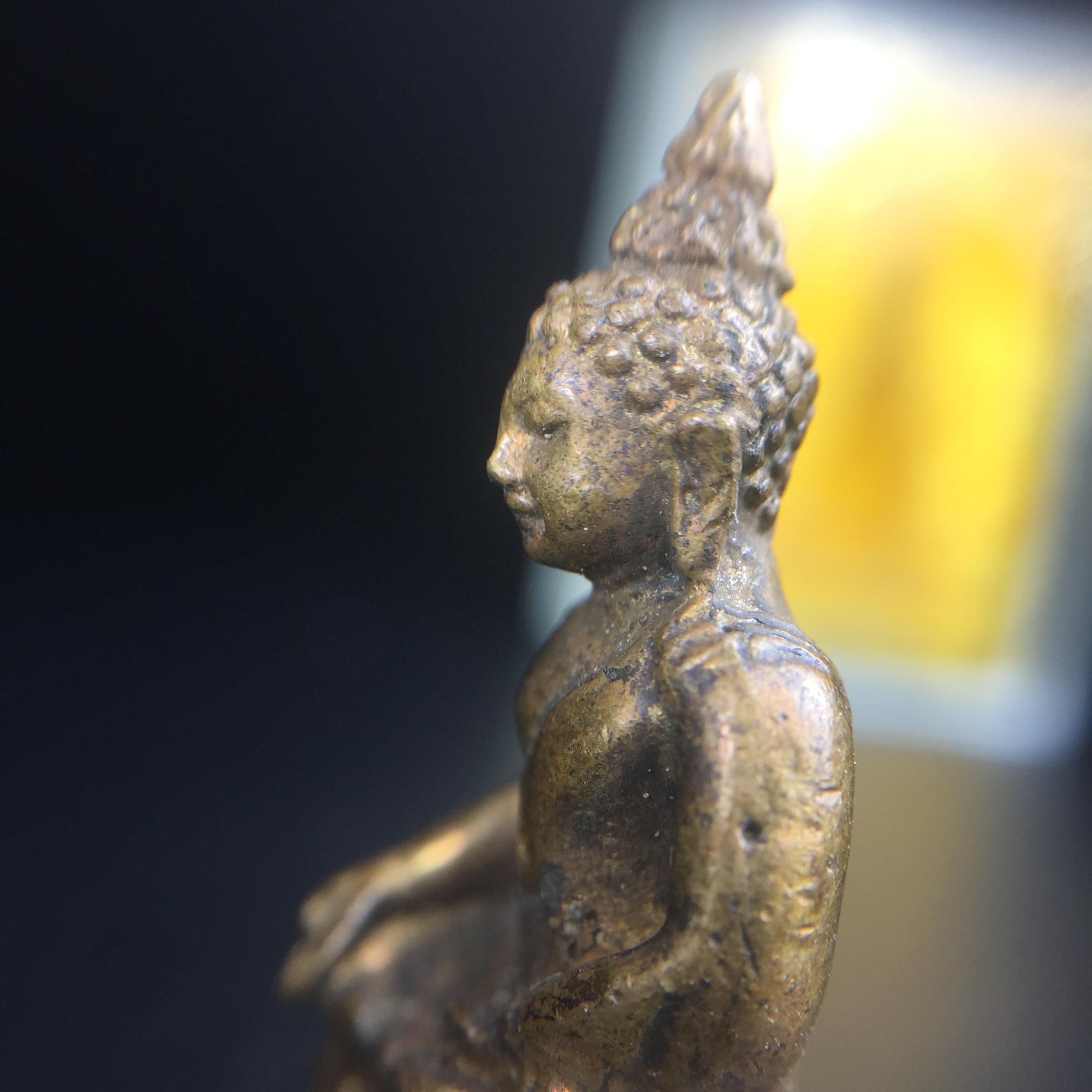 พระกริ่งไพรีพินาศ วัดบวรนิเวศ ปี2530 เนื้อทองผสม ที่ระลึกครบรอบ30ปี ธนาคารทหารไทย (มีส่วนผสมของชนวนเก่าของไพรีพินาศรุ่นแรก)อานุภาพยิ่งใหญ่ กำราบศัตรูพ่ายสิ้น พระไพรีพินาศ