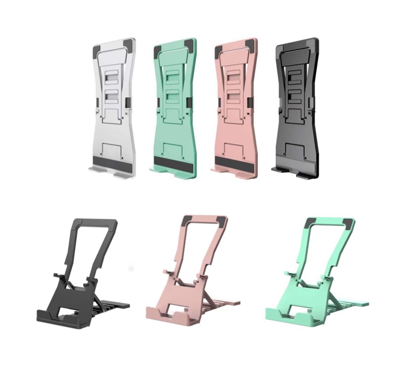 แท่นวางมือถือขนาดกระทัดรัดสำหรับพกพาในกระเป๋าคละสี (mobile phone holder)พร้อมส่ง