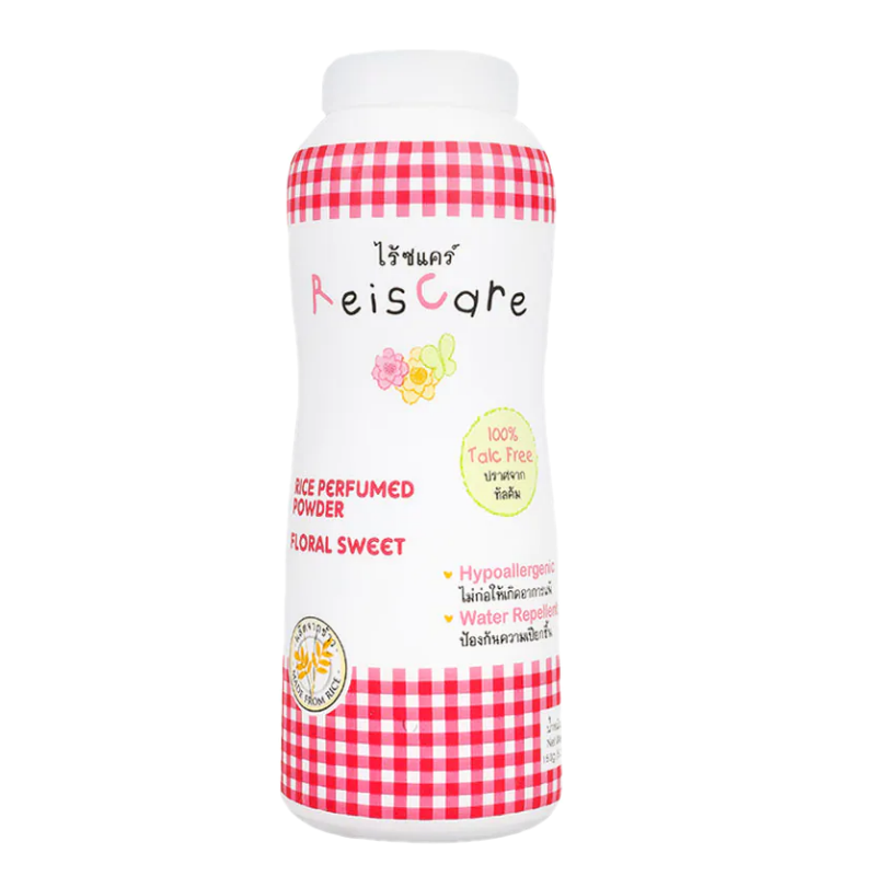 Reiscare แป้งเด็กไร้ซ์แคร์ ไร้ซ์แคร์ 150 g (สีชมพู)