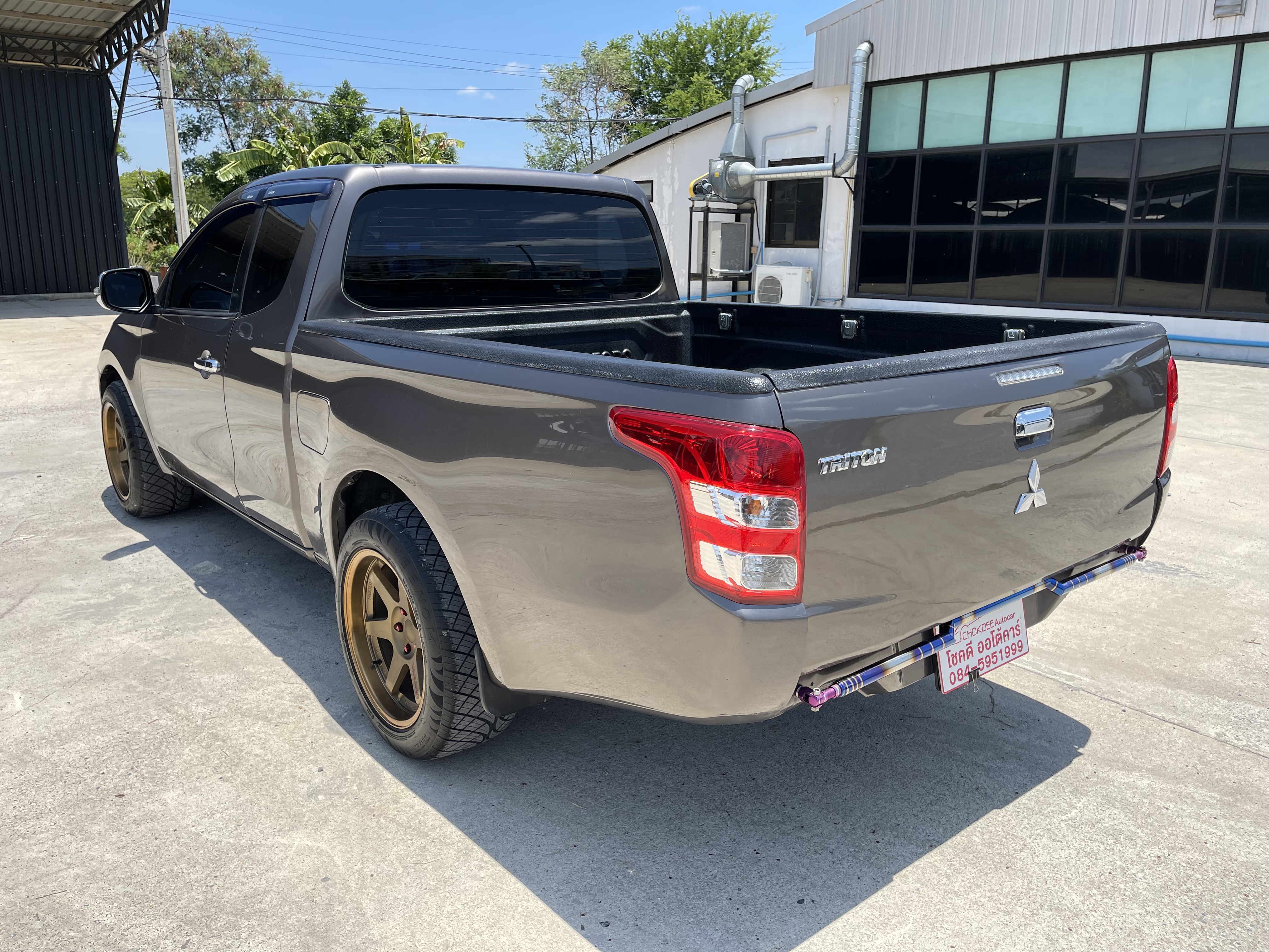 Mitsubishi Triton All New Cab 2.5 GLX 2015 น้ำตาล