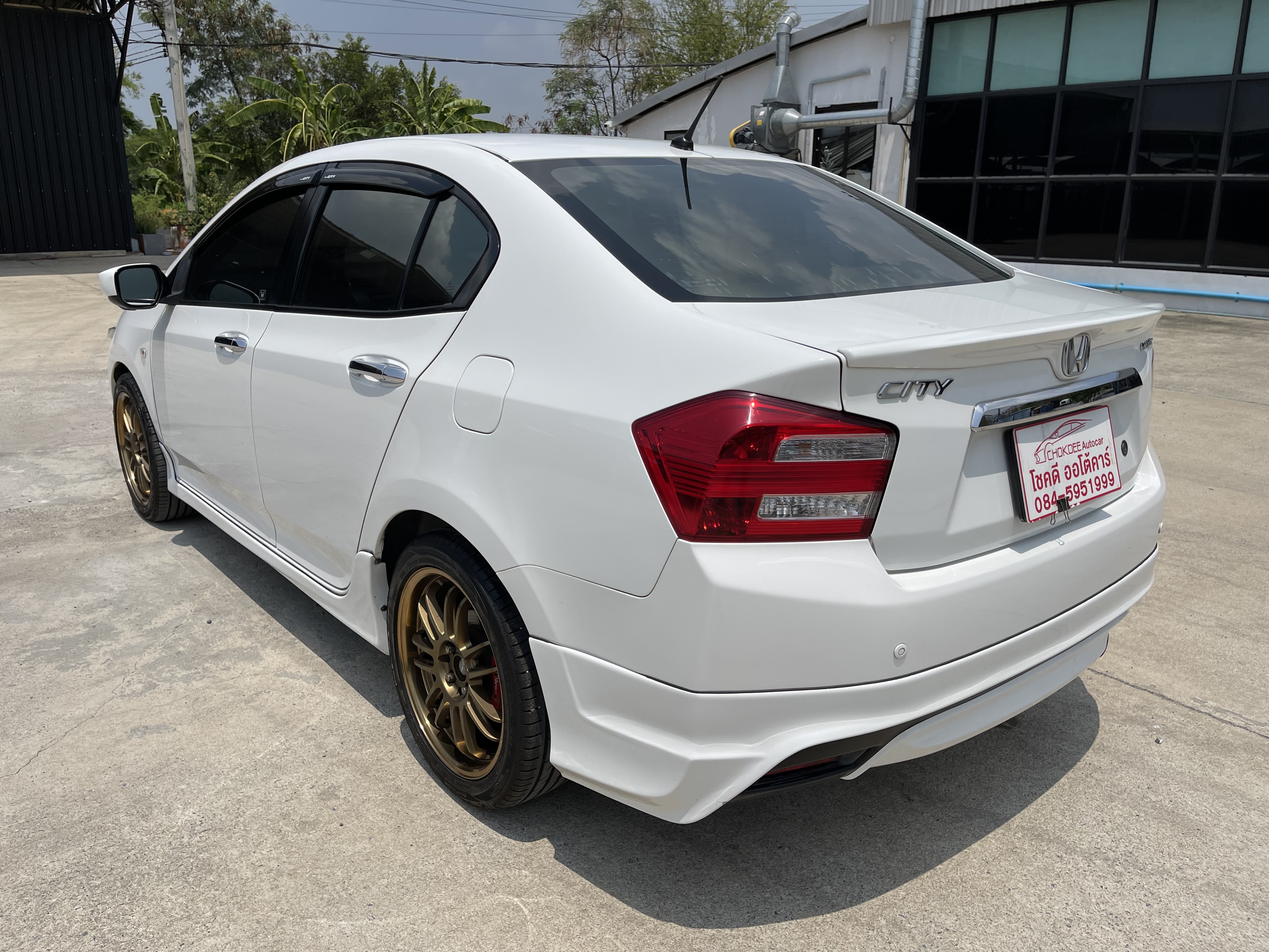 Honda City 1.5 SV At 2013 ขาว