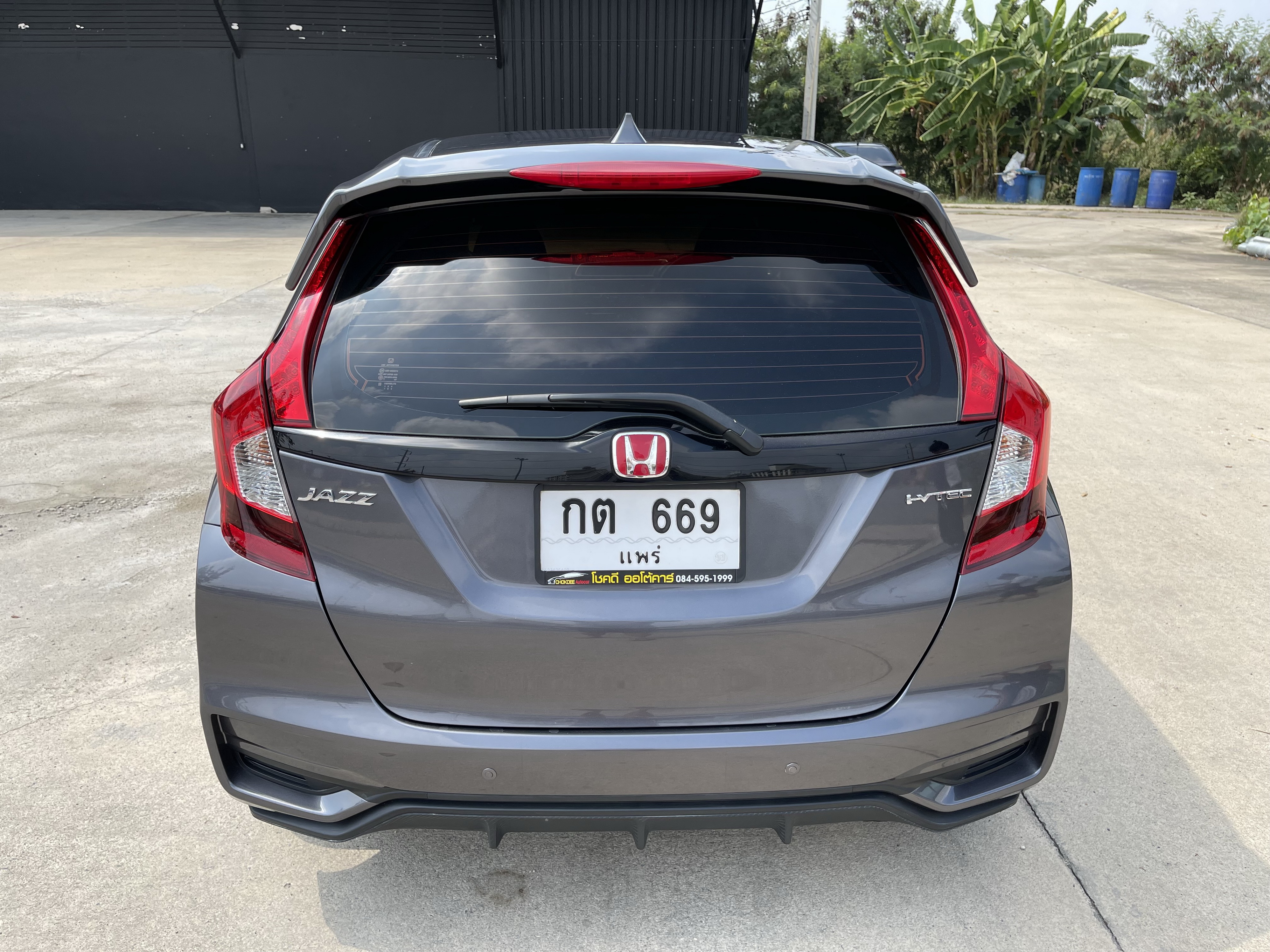 Honda Jazz 1.5 S At 2017 เทา