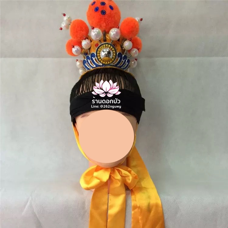 หมวกร่างทรง หมวกม้าทรง หมวกทรงเจ้า หมวกนาจา หมวกเทพเจ้าระดับองค์ชาย