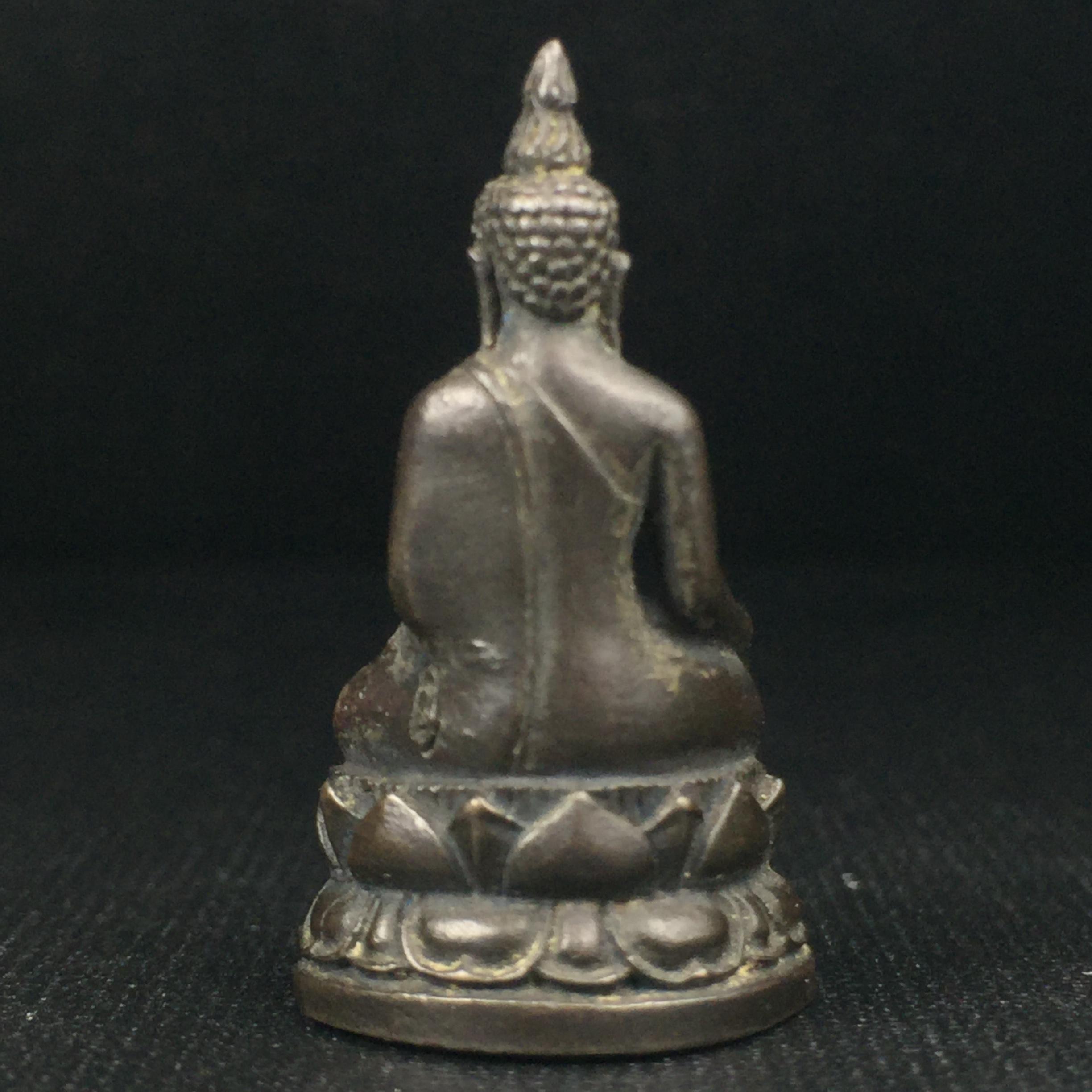 พระกริ่งไพรีพินาศ ภปร. รุ่นแรกของประเทศไทย วัดปทุมวนาราม ปี2535 เนื้อนวโลหะ นิยม (ในหลวงรัชกาลที่9เสด็จเททอง)(1ใน3000องค์)หายาก