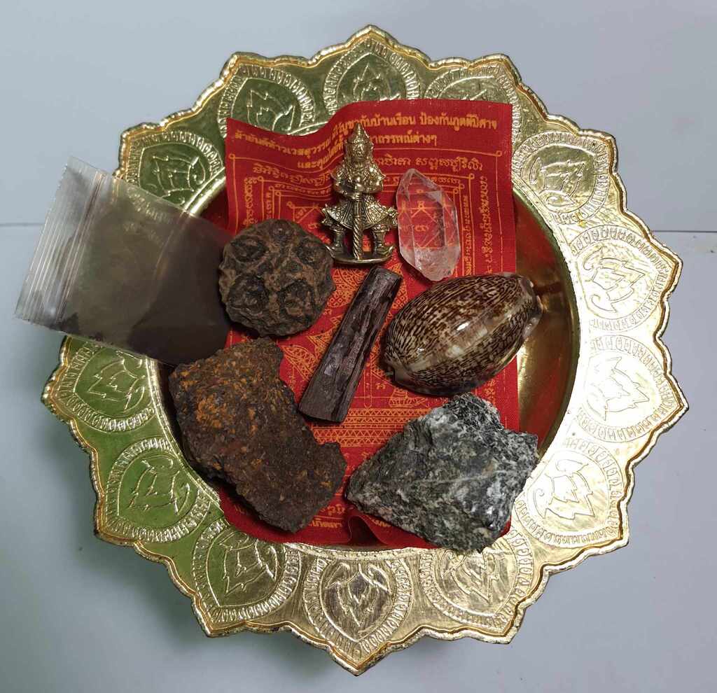 ชุดเครื่องรางแก้อาถรรพ์ (แก้ทิศร้าย) สำหรับบ้านและร้านค้า เสริมโชคลาภ