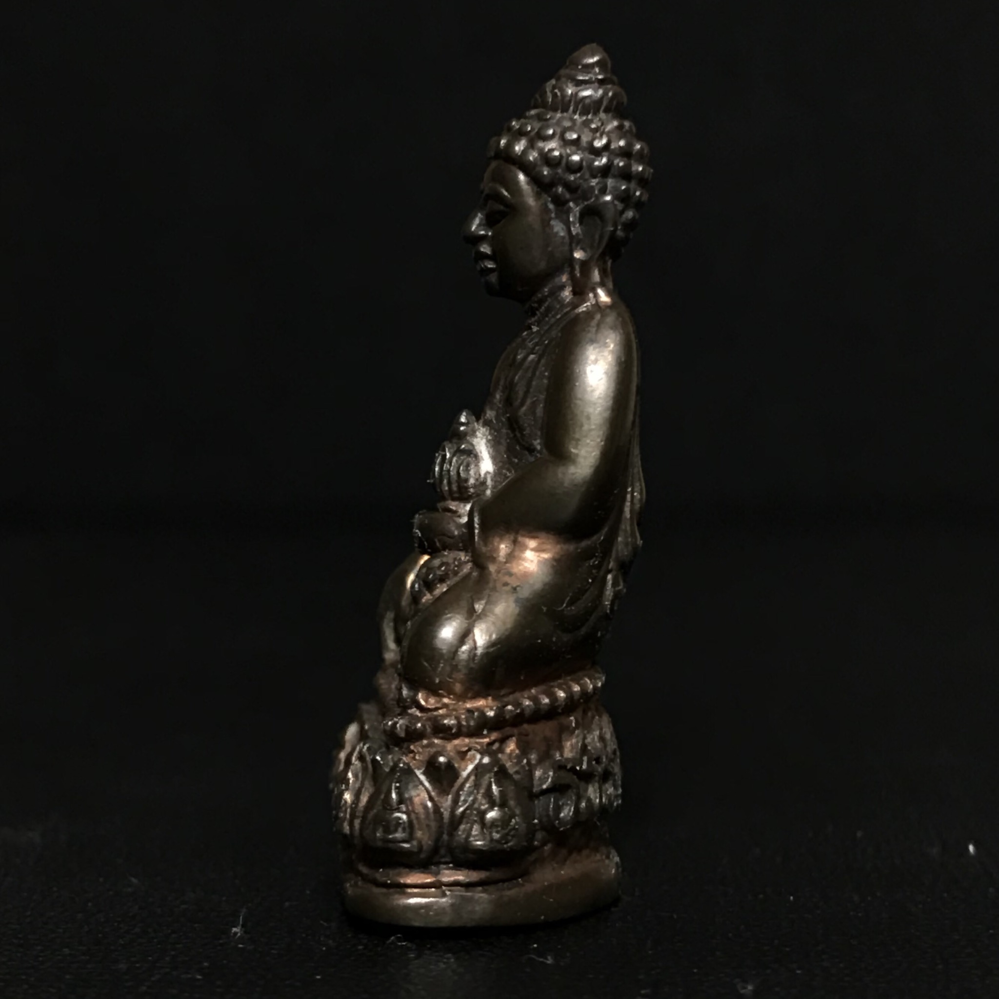 พระกริ่งธรรมราชา (กริ่งพระราชบิดา) วัดนางพญา ปี2514 เนื้อนวโลหะ(สุดยอดพิธีสุดยอดพุทธศิลป์)