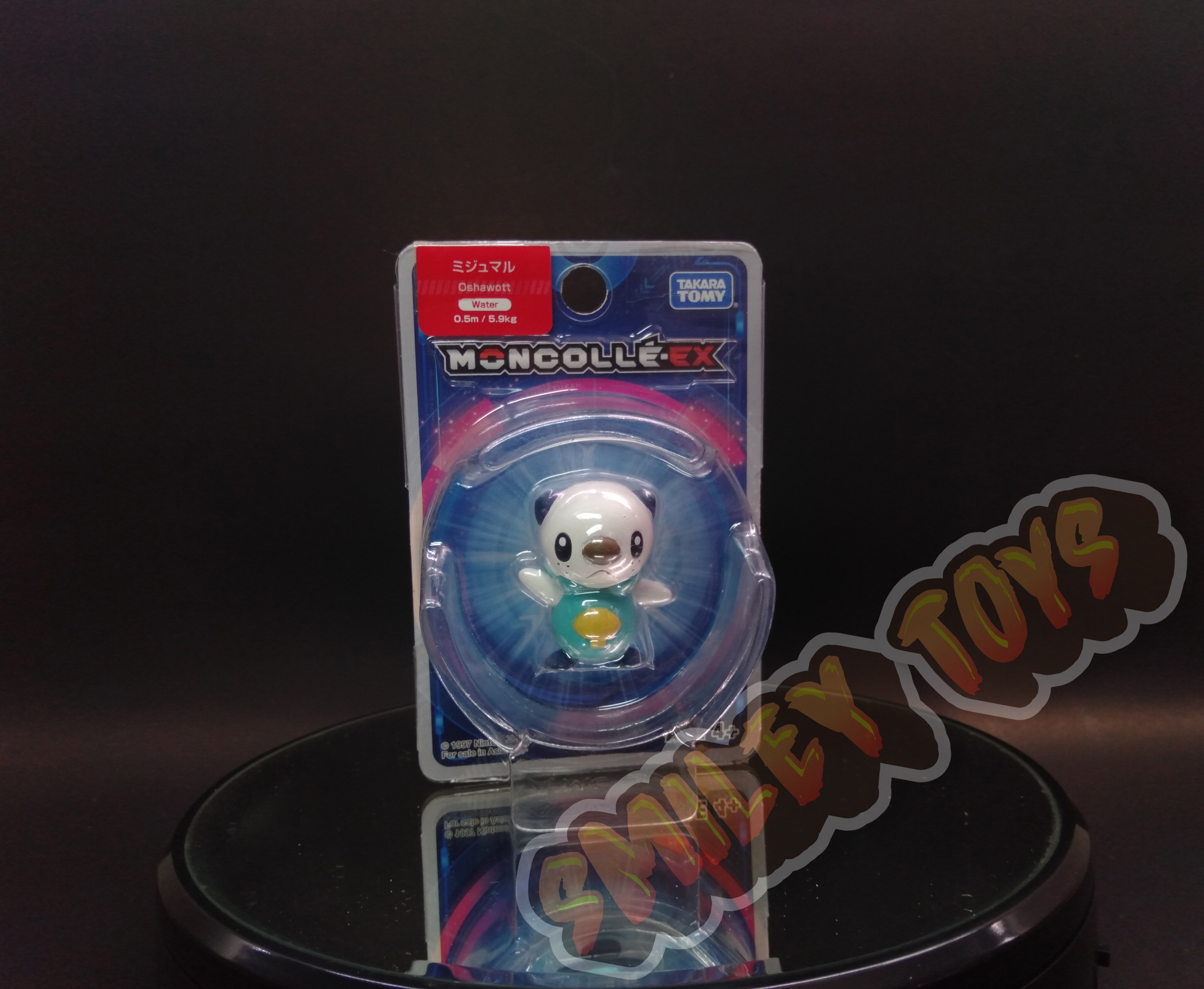 โมเดลโปเกมอน Oshawott Moncolle EX Takara Tomy [ ของแท้ 100% ]