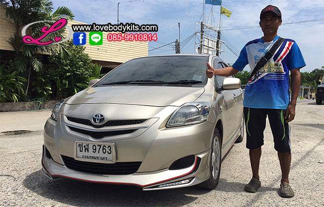 Toyota Vios 2007 to 2012 body kits by Amotriz