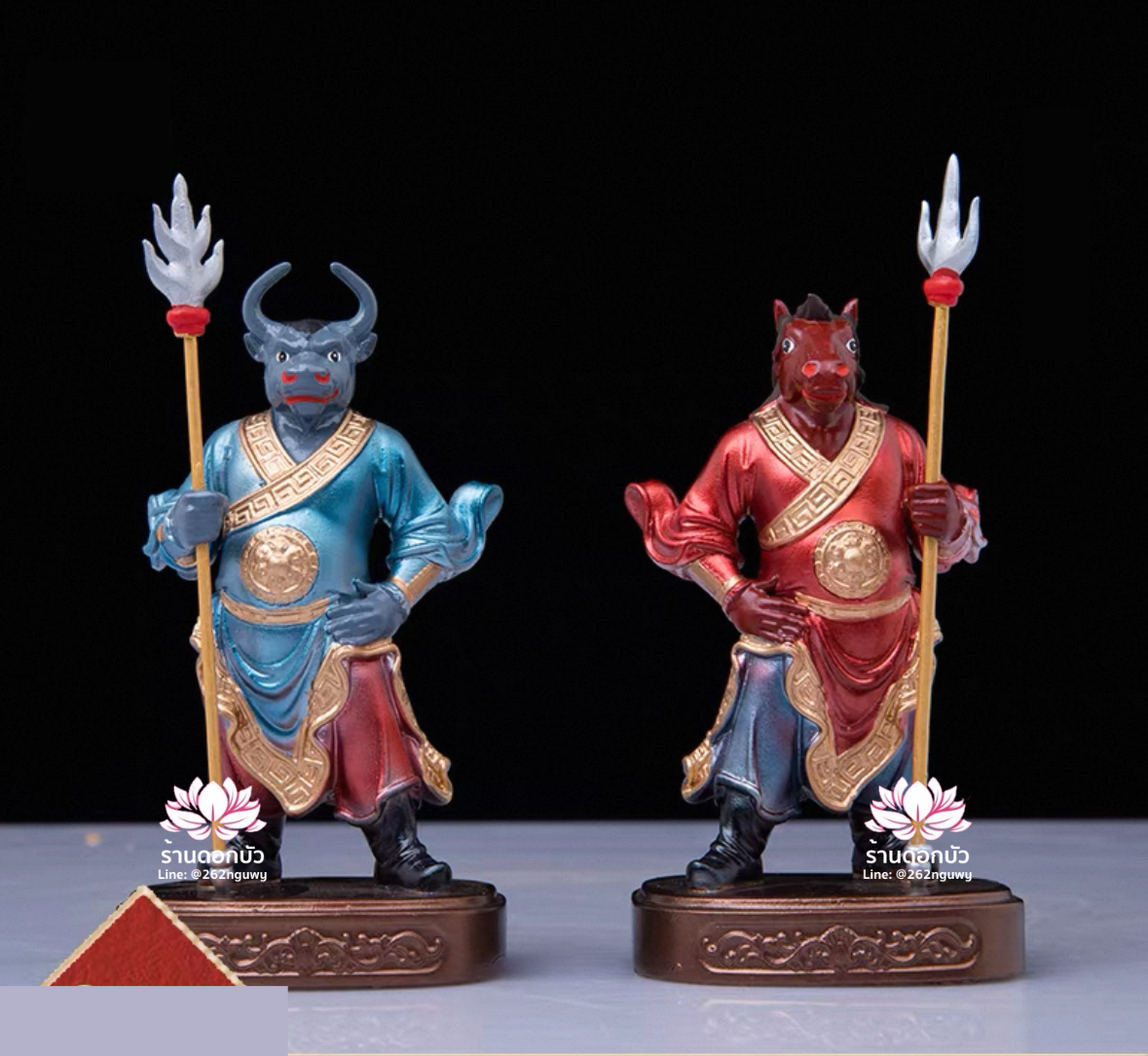 องค์พระขนาดเล็ก สำหรับบูชาหรือวางหน้ารถ งานเรซิ่น ขนาด 4 นิ้ว เช่าบูชา Line: @262nguwy