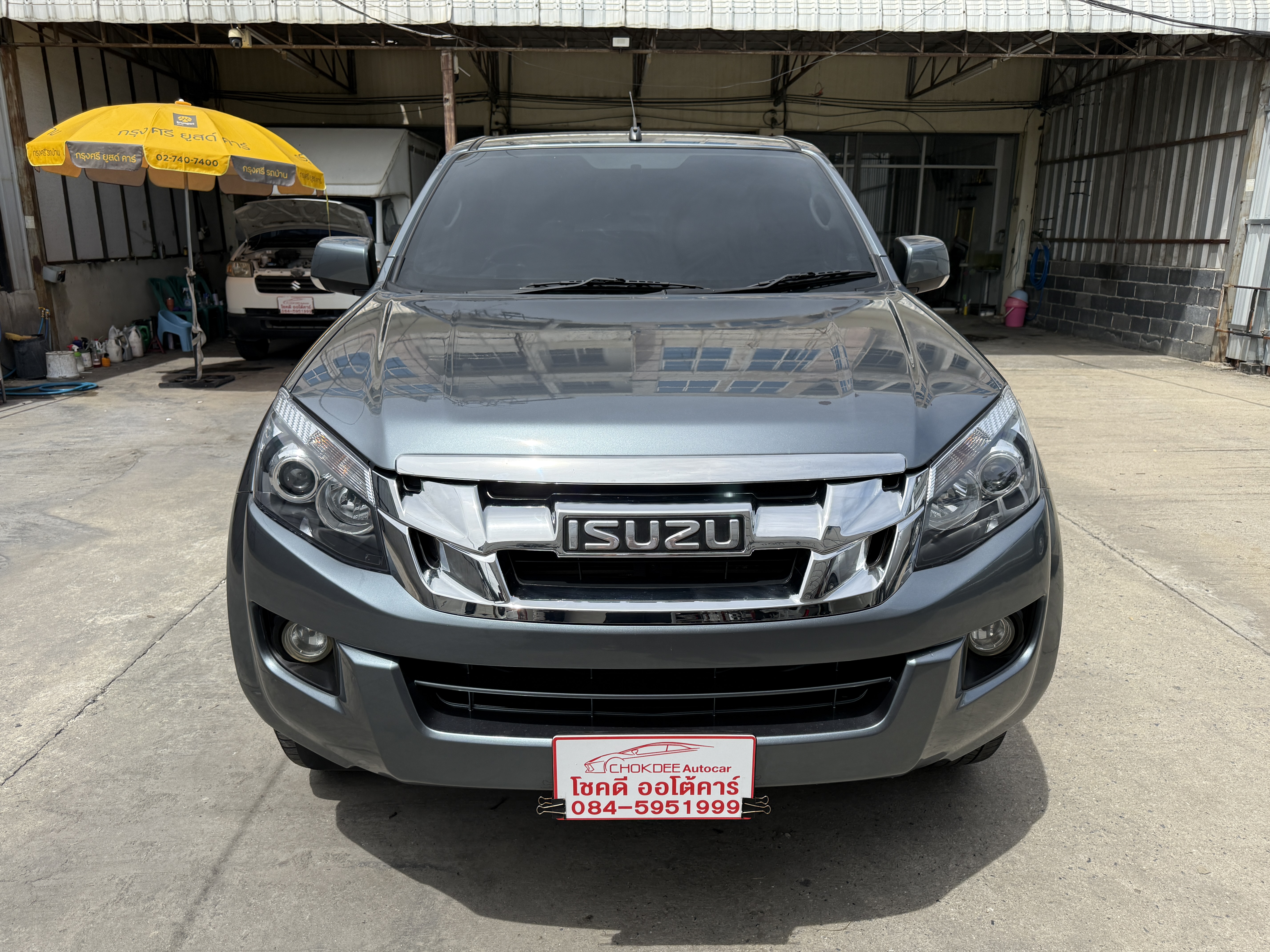 Isuzu Dmax All New Cab Hilander 2.5 Z 2012 เทา