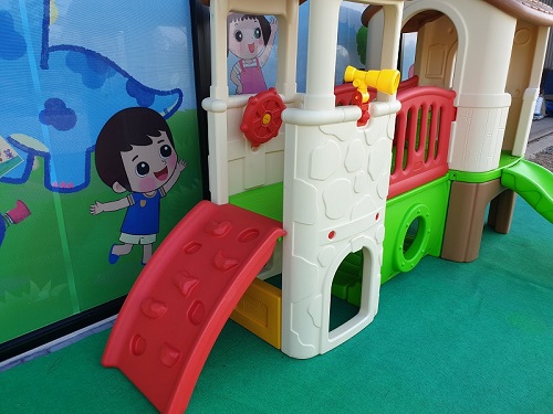 สไลเดอร์บ้านน้อย 2 ชั้น, บ้านน้อยสองชั้น ,บ้านเด็กสไลเดอร์