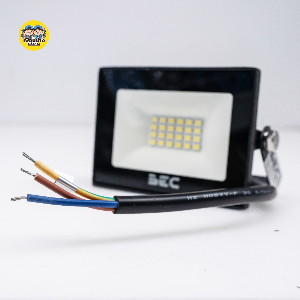 BEC โคมไฟ LED ฟลัดไลท์ Floodlight 10w รุ่น Zonic โคมฟลัดไลท์ กันน้ำ IP65 โคมกันน้ำ โคมไฟภายนอก