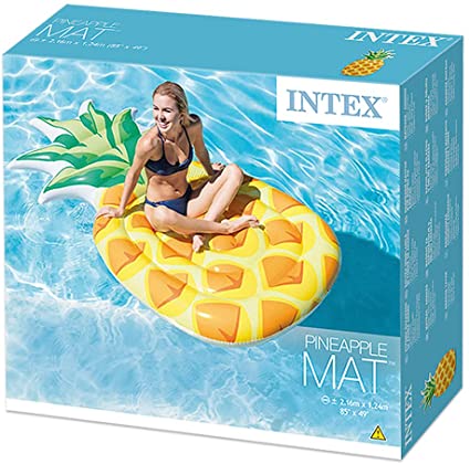 Intex แพยางเป่าลม สับปะรด 2.16x1.24 ม. รุ่น 58761