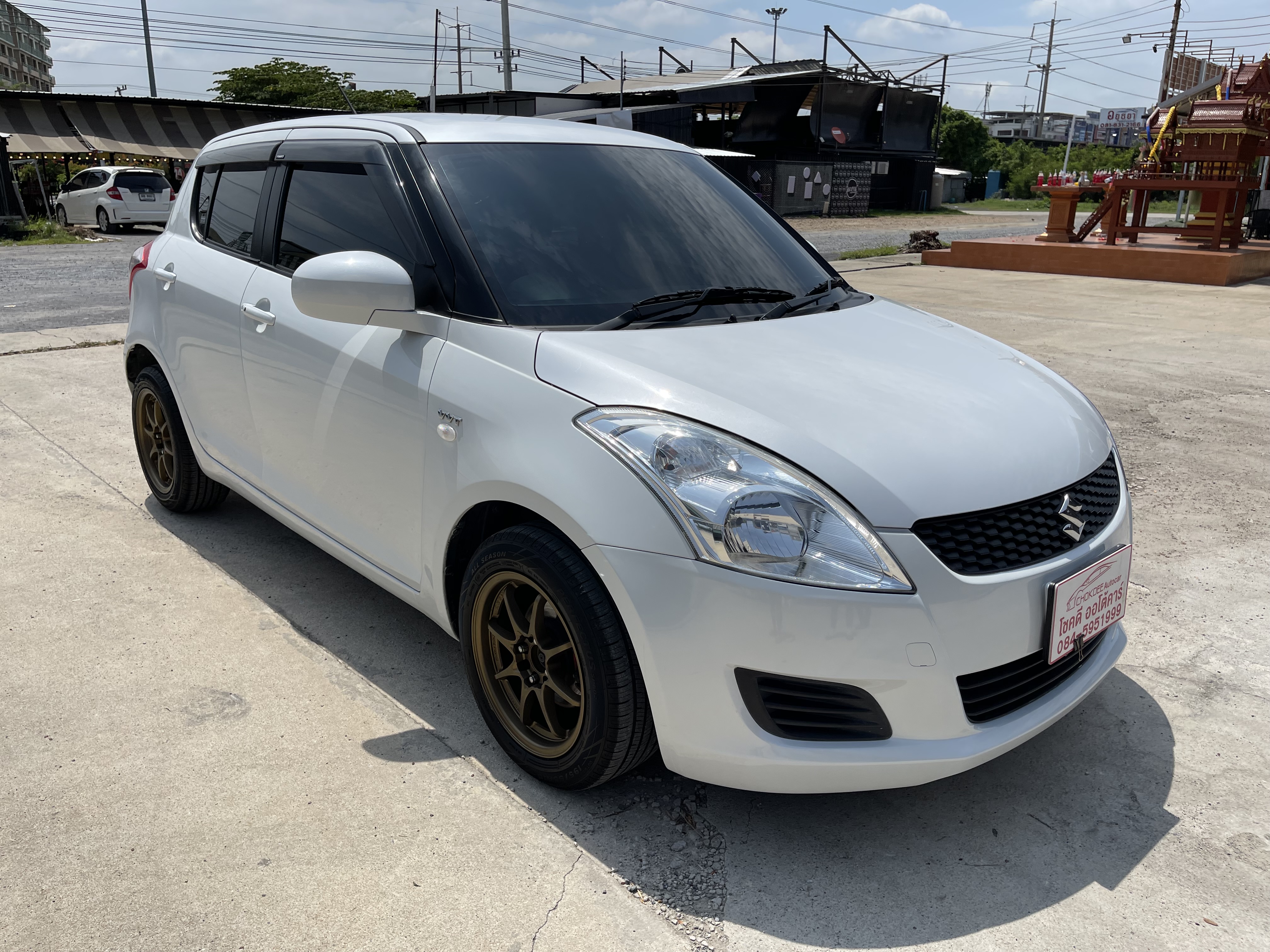 Suzuki Swift 1.2 GL At 2014 ขาวมุก